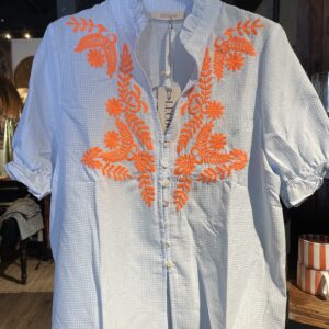 Blus Pepita Le Coco