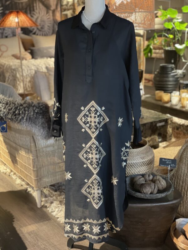 Kori kaftan svart/guld - Bild 2