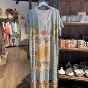Tshirt klänning lemons LeCoco