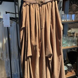 Lulu cord skirt camel Reunion