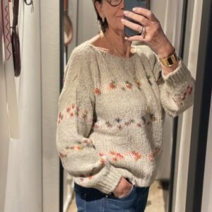 Autumn wave sweater