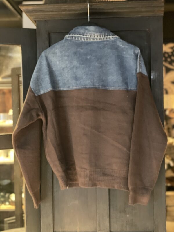 Jacka jeans/stickad LeCoco - Bild 2