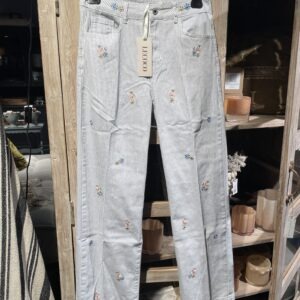 Byxa stripe with flowers LeCoco