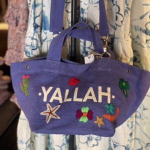 Small bag Yallah blue Ourika