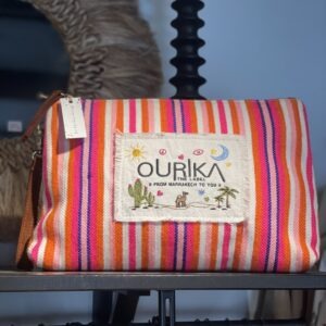 Clutch Pink Ourika the label