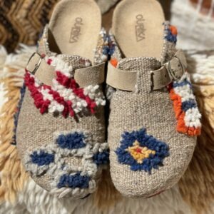 Handmade Kilim clogs