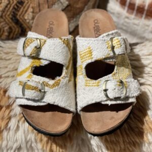 Kilim sandal nr4 size 40 Ourika The label