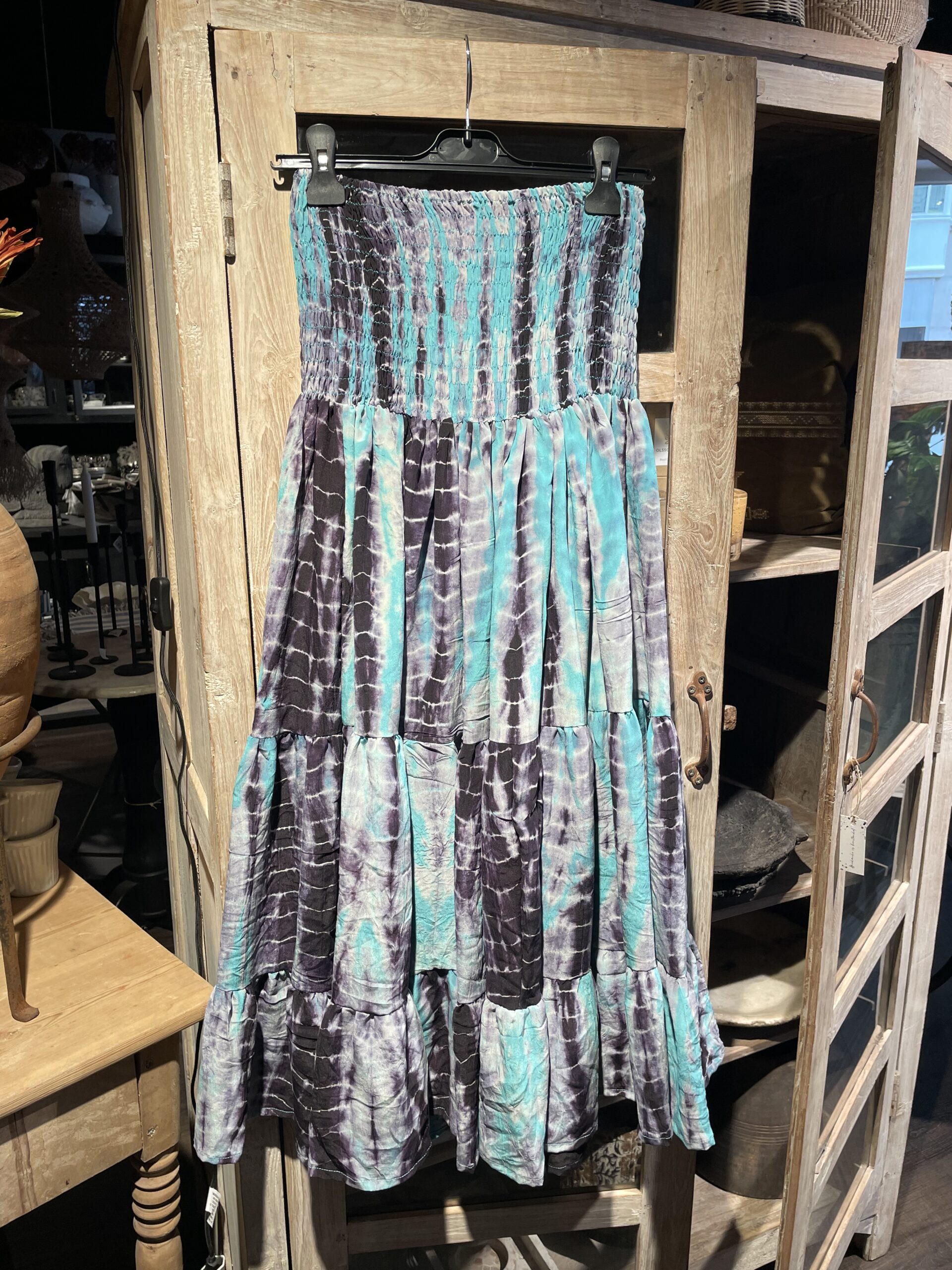 Smockkjol vintage batik We are Wauw - Bild 4