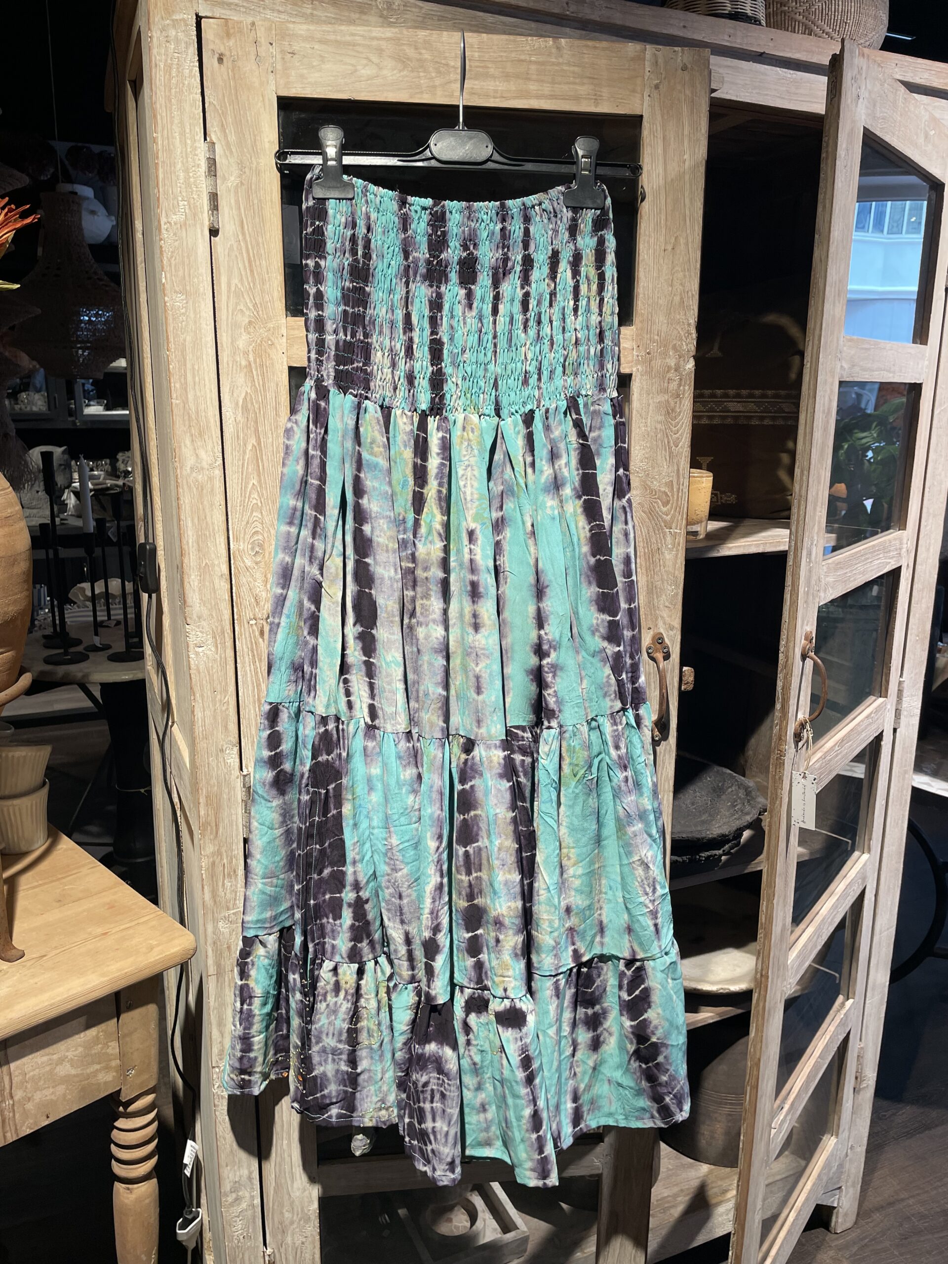 Smockkjol vintage batik We are Wauw - Bild 3